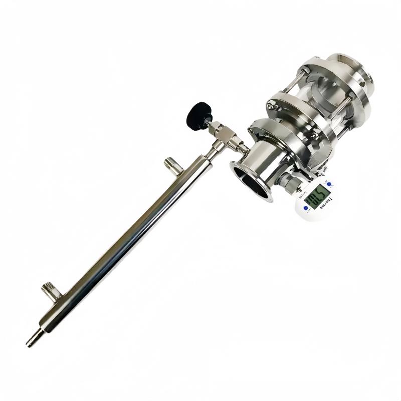 2" (51mm)OD64 Sight Glass Rectification Module Set With Condenser And Thermowell Nipple For Distillation,SS304