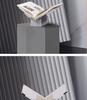 Modern Geometric Marble Bookshelf for Study Room Decorations
