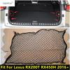 Car Rear Trunk Luggage Storage String Bag Mesh Net  Pocket Auto Organizer Accessories Fit For Lexus RX200T RX450H 2016 -