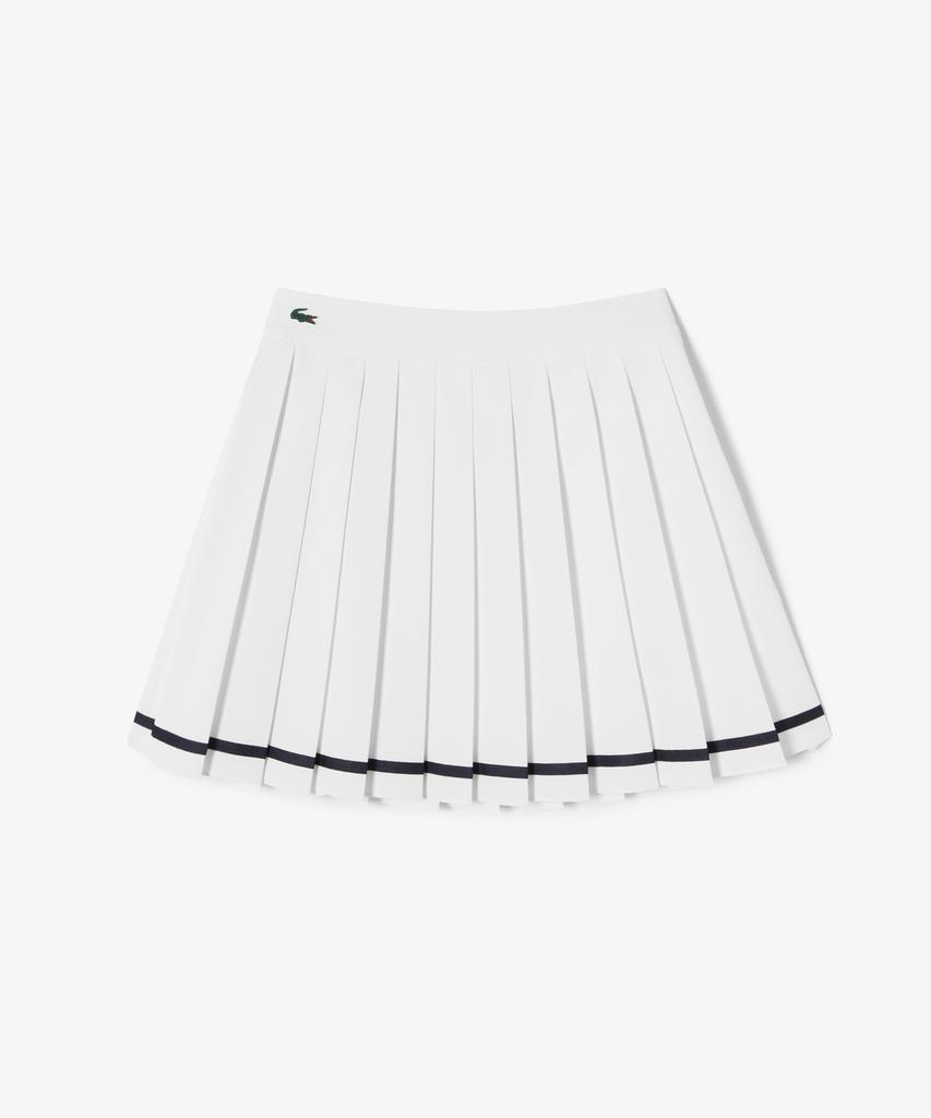 LACOSTE Women'S Tennis Tape Tipping Skirt Jf231E-56G 70V