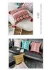Bohemian Ethnic Flocking Linen Pillow Cover - Decorative Cushion for Sofa, Bedroom, or Bedside