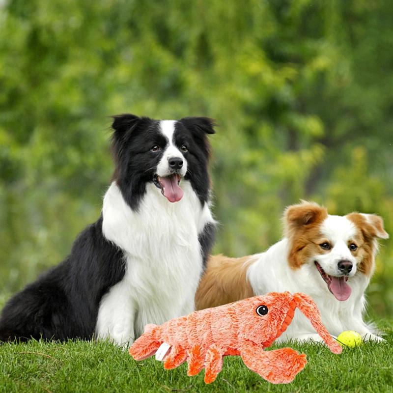 Floppy Hummer Interaktiv Hundleksak Rolig Interaktiv Hundplyschleksak Floppy Hummer Husdjur Pipande Leksaker För Små Medelstora Stora Hundar