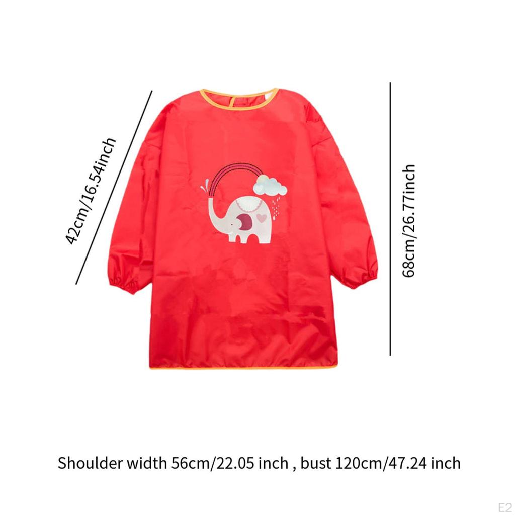 Smock Painting Apron Children's Art Kids for Classroom