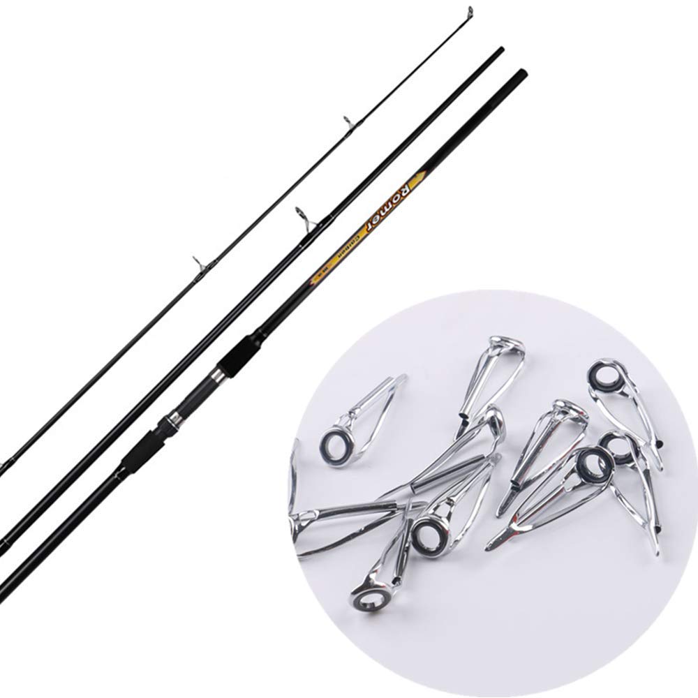 LNJLQW 10-piece set fishing line rod fishing rod line guide