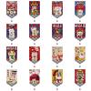 Japanese Short Curtain Doorway Noren Sushi Shop Triangle Flag Kitchen Home Decor Drapes Ramen Restaurant Hanging Half-Curtain