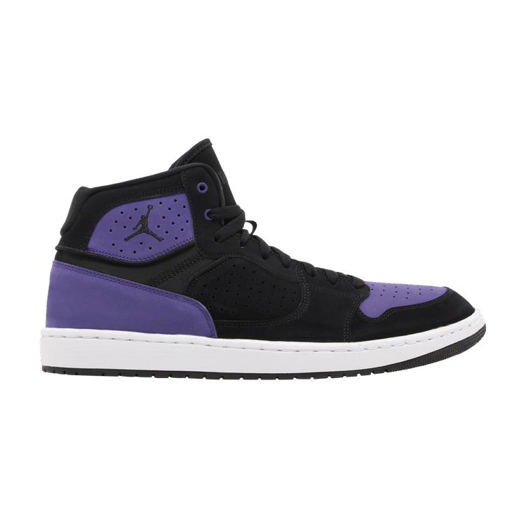 Air Jordan Access Black Court Purple 43