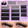 Wispy Style False Eyelashes Bond and Seal DIY Lash Extension Kit Fake Eyelash  Eye Lash Extension