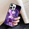 Raiden Shogun Genshin Impact Handyhülle Cover Für iPhone 17 Air 16 15 14 plus 12 13 pro max Hülle Shell Fundas
