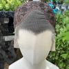 Peruci Sintetice Negru Jet Vârf de Văduvă pentru Bărbați Peruci cu Plasă 13x4 Tuns Scurt Bob Peruci Cosplay pentru Femei Densitate 150% Fără Lipici
