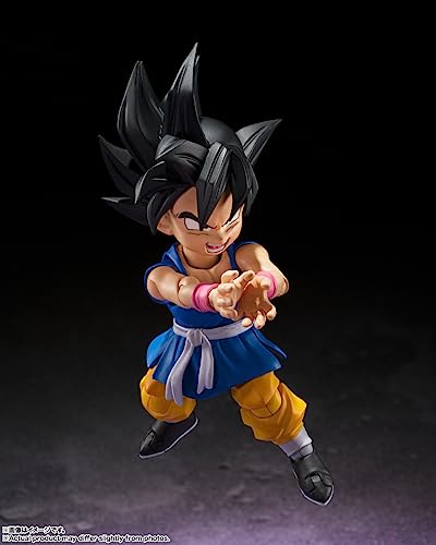 TAMASHII NATIONS SHFiguarts Dragon Ball GT Son Goku -GT- Aprox.. Figura móvel pintada em ABS e PVC de 80 mm