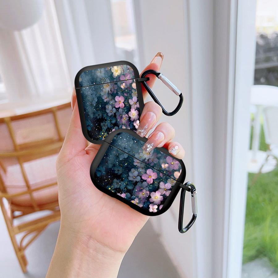 Shining Flowers Case For Airpods Pro Pro2 3 Pro3 1 2 4 Earphone Cases Cover