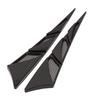 2PCS ABS Universal Car Simulation Hood Vent Decor Sporty Side Air Flow Sticker