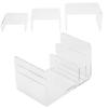 3pcs   Set Acrylic Doll Toy Figure Display Riser Rack Transparent Jewelry Display Stand