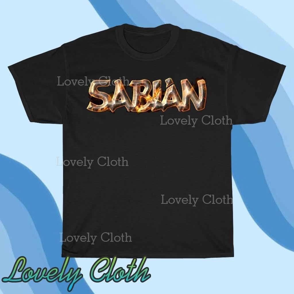 Sabian Classic Logo TEE T-Shirt Funny American Size S to 5XL T-Shirt 3XL