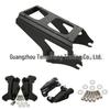 Harley Traveler Black Rear Luggage Rack for Motorcycles (2009-2013) - Steel Modification