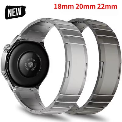 22mm 20mm 18mm Pasek do zegarka Dla Huawei Watch GT 6 5 4 41mm/GT5Pro 42mm Stalowy pasek Dla Huawei Watch GT4 5 6 GT6 Pro 46mm