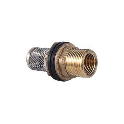 1/2" 3/4" Water Tank Joints with Filter Silicone Gasket Fish Tank Coupling Connector Garden Irrigation Pipeline Adapter 1Pc