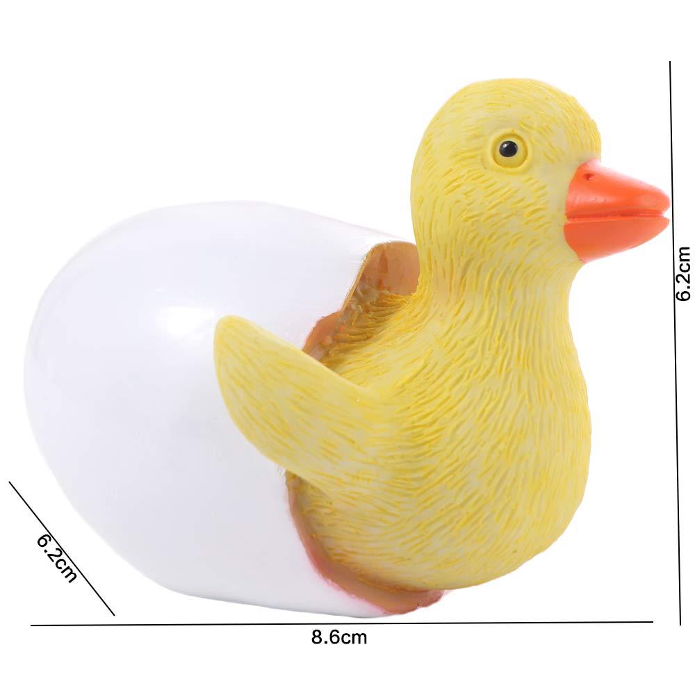 Handicraft Little Duck Figurine Resin Crafts Hatching Duckling Ornament  Home Desktop Decoration