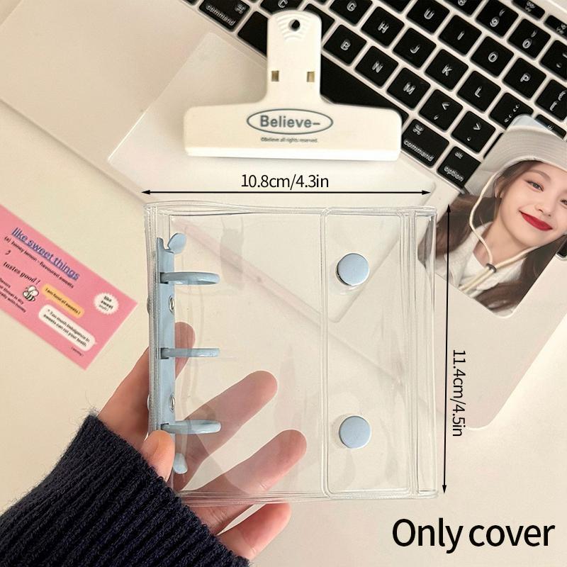 A8 Binder Photocard Holder Idol Cards Collect Book Cute Photo Album Kpop Card Holder Binder Background Kpop Album