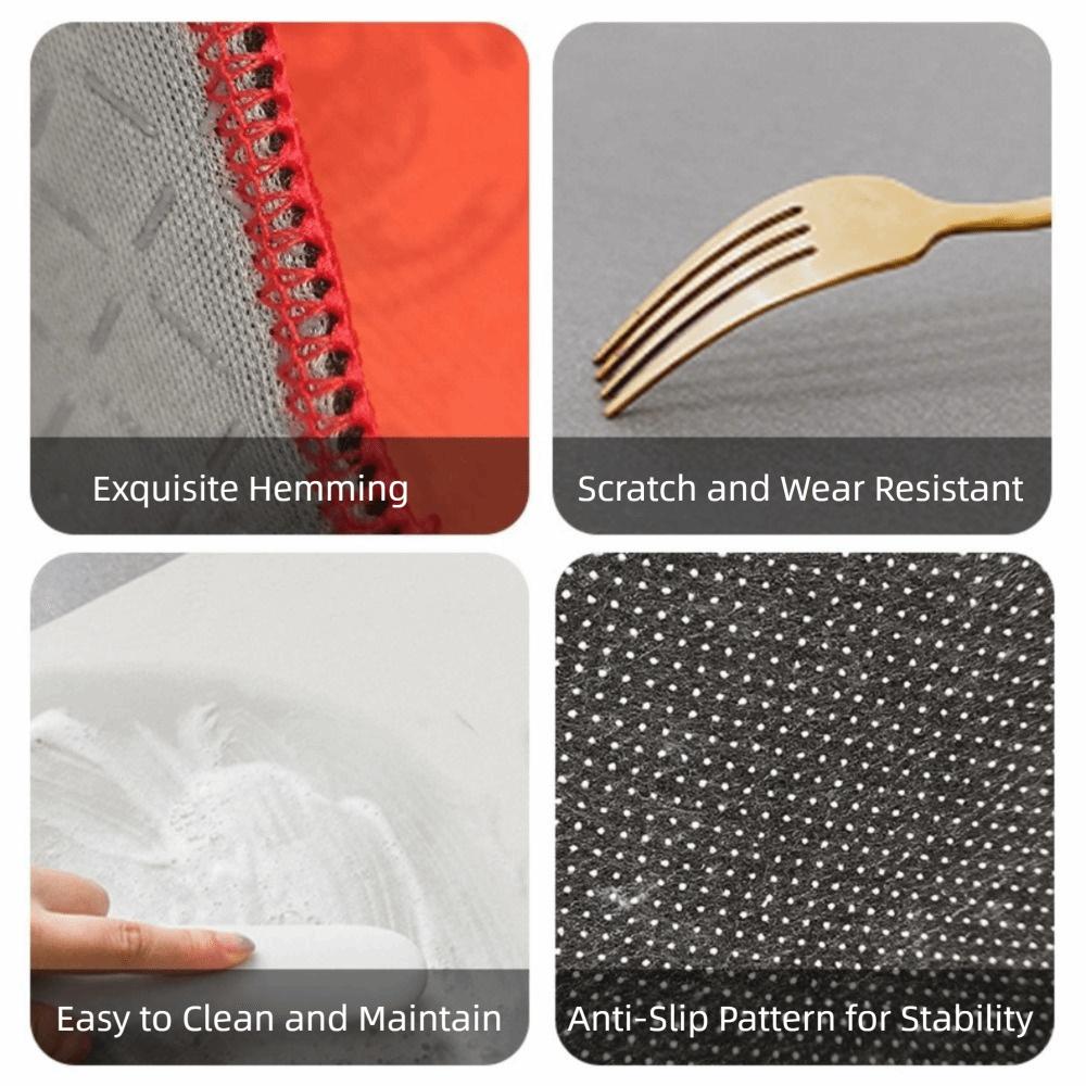 Antypoślizgowa Trwała Mata Łazienkowa Mata Podłogowa Antypoślizgowa Dywan Świąteczny Dekoracje Świąteczne