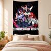 Chainsaw Man Tapestry highquality for decorating living room bedroom dorm walls ideal as bedroom wallart orholiday gift