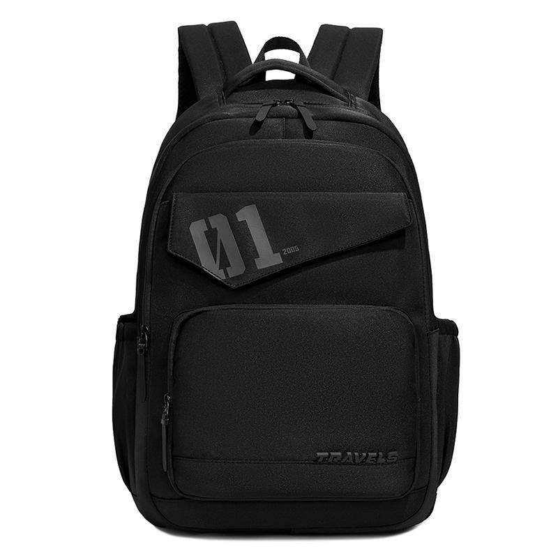 Contrast Backpack Travel Backpack Large Capacity Student Schoolbag