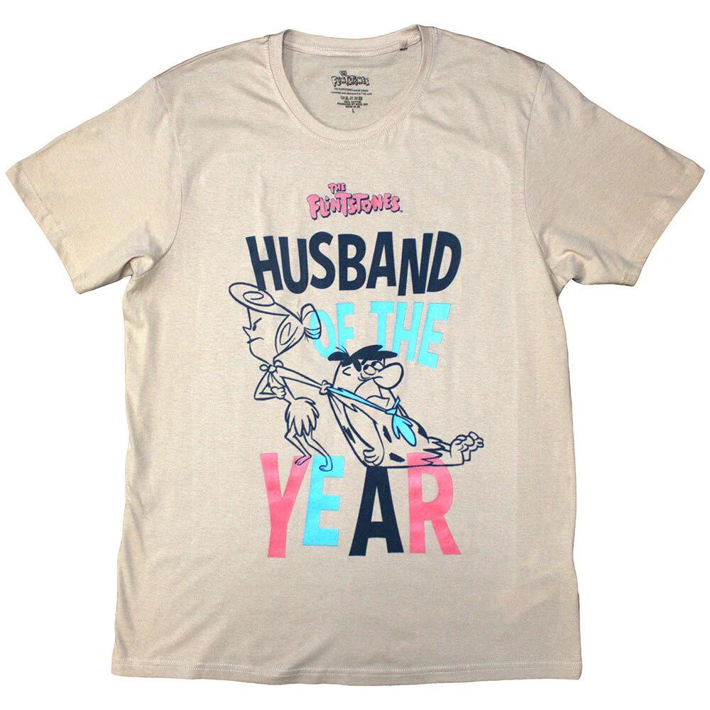 The Flintstones Unisex T-Shirt: Husband Of The Year (Medium) XL