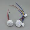 AC 220v eller DC 12V 24V PIR Infrarød Bevegelse Automatisk Lampe Sensor Detektor IR Lyskontroll Bryter Menneskekropp Innendørs Utendørs