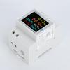 D52-2066 Single-Phase Smart 380V DIN Rail Kilowatt-Hour Meter with LCD Display