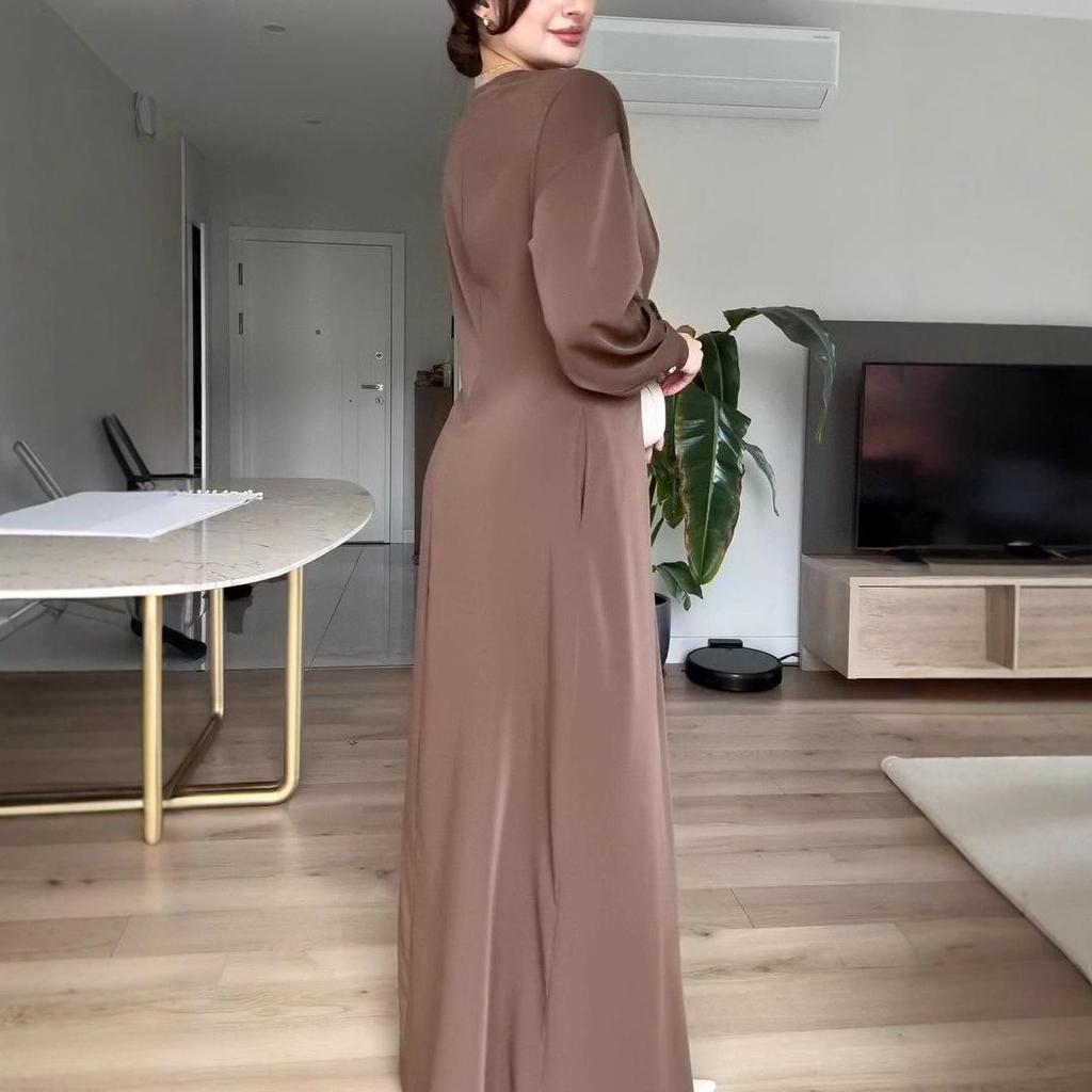 2025 Autumn V-neck Waist-Cinching Cardigan with Fairy Slit and Buttons for Women