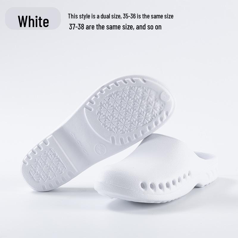 Surgical Non-Slip Closed-Toe Clogs for Operating Room & Laboratory Use