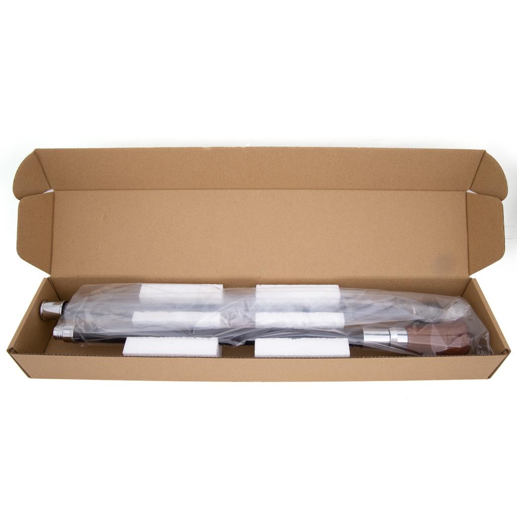 Brauner Gang Silber Gehstock Mode Dekorativer Gehstock Gentleman Elegant Cosplay Stock Krummstab 93cm