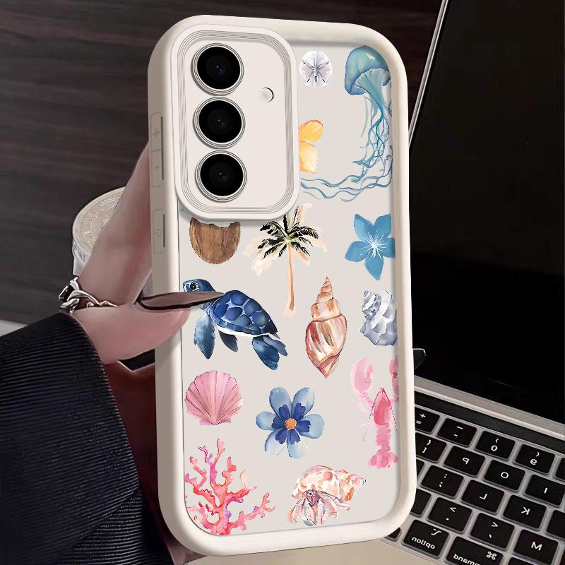 Underwater Elements TPU Case For Samsung Galaxy S25 Edge S24 S23 Ultra S22 Plus A56 A36 A26 A16 A55 A15 A54 S24 S21 S23 FE Cover