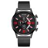 Men's Luminous Running Alarm Clock Watch