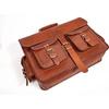 Bag Leather Laptop Messenger Briefcase Shoulder Mens Men Genuine Vintage Satchel