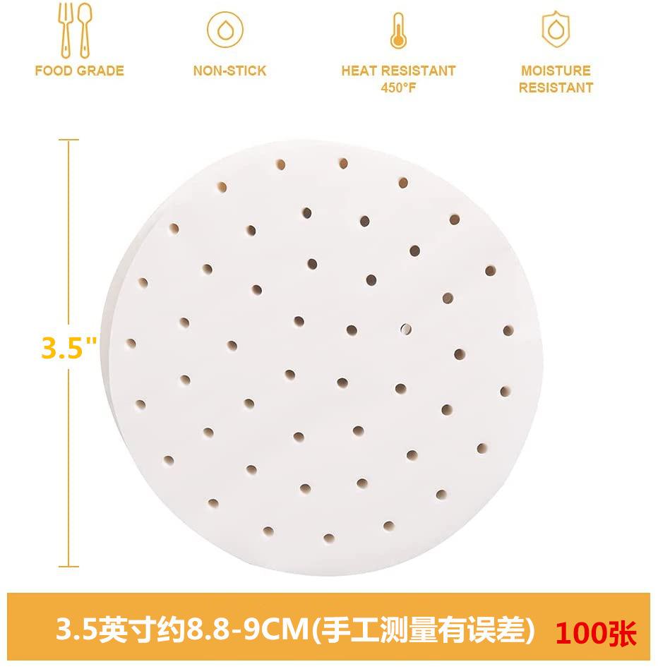 Steamer paper buns steamed buns pad paper