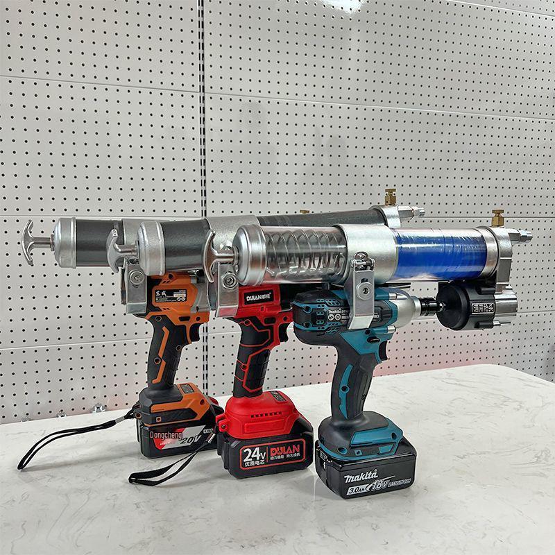 Rechargeable Electric Grease Gun, Drill & Wrench for Modified Agricultural Machinery & Harvester