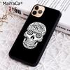 MaiYaCa Mexican Sugar Skull Protective Phone Case For iPhone 17 Air 16 pro max 15 14 plus 12 13 Shell Cover coque