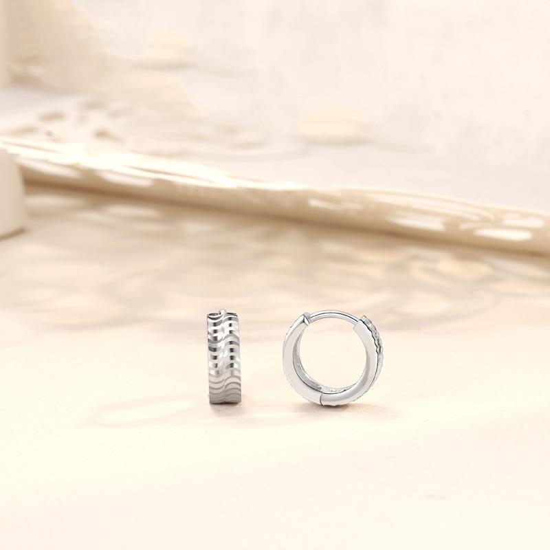 

Круглая закрученная пряжка для ушей в виде цветка автомобиля, женская, простая, темпераментная, модная, универсальная, Ins Style, серьги для девочек