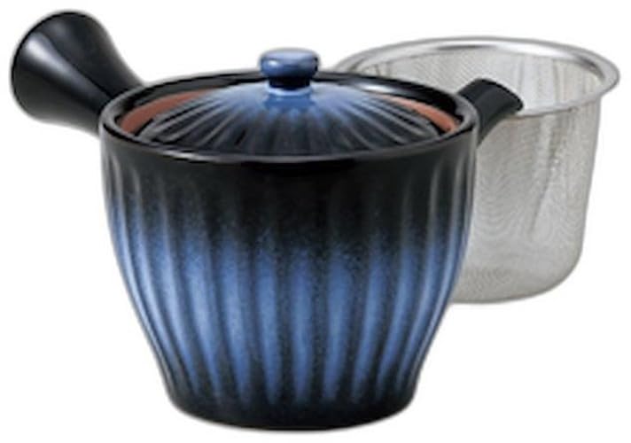 

Чайник Аврора x x Керамический чайник от Setomonohonpo В форме хризантемы (с ситечком) [10.3 10.3 10см, 380сс]