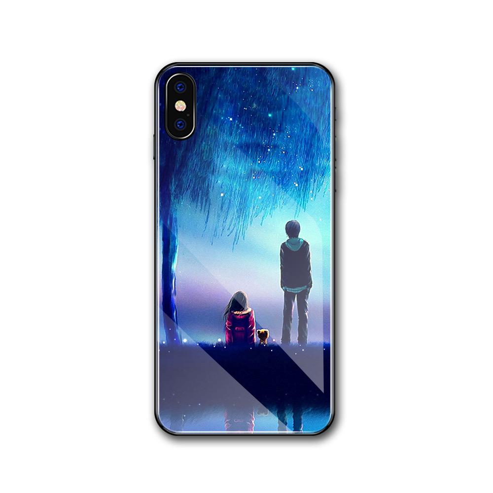 

Чехол для iPhone 14, стеклянный чехол на заднюю панель, чехол Fantastic Girl, чехол Funda для iPhone 6, 6s, 7, 8, 14 Plus, X, Xs, Max, Xr, 11, 12, 13, 14 Pro Max iphone 14 plus&Glass case