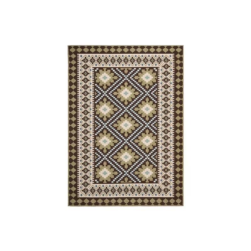 Retro Ethnischer Stil Teppich Wohnzimmer Sofa Couchtisch Kissen Schlafzimmer Bettdecke Heimdekoration Marokkanischer Teppich Großer Teppich