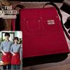 Waterproof Canvas Half-Body Apron with Logo for Catering, Hot Pot, Baking, or Kitchen Waitstaff
