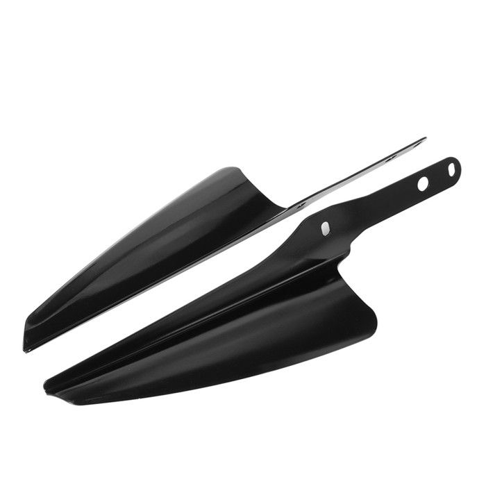 Déflecteurs d'air à fourche compatible avec Harley Davidson Street Glide Special 15-23 Fourche déflecteur Craftride GW1 noir