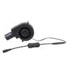 12V 9733 Blower Fan Suitable For Grilling BBQ Wood Stove Outdoor Mobile Portable Air Collecting Duct Blower with Switching