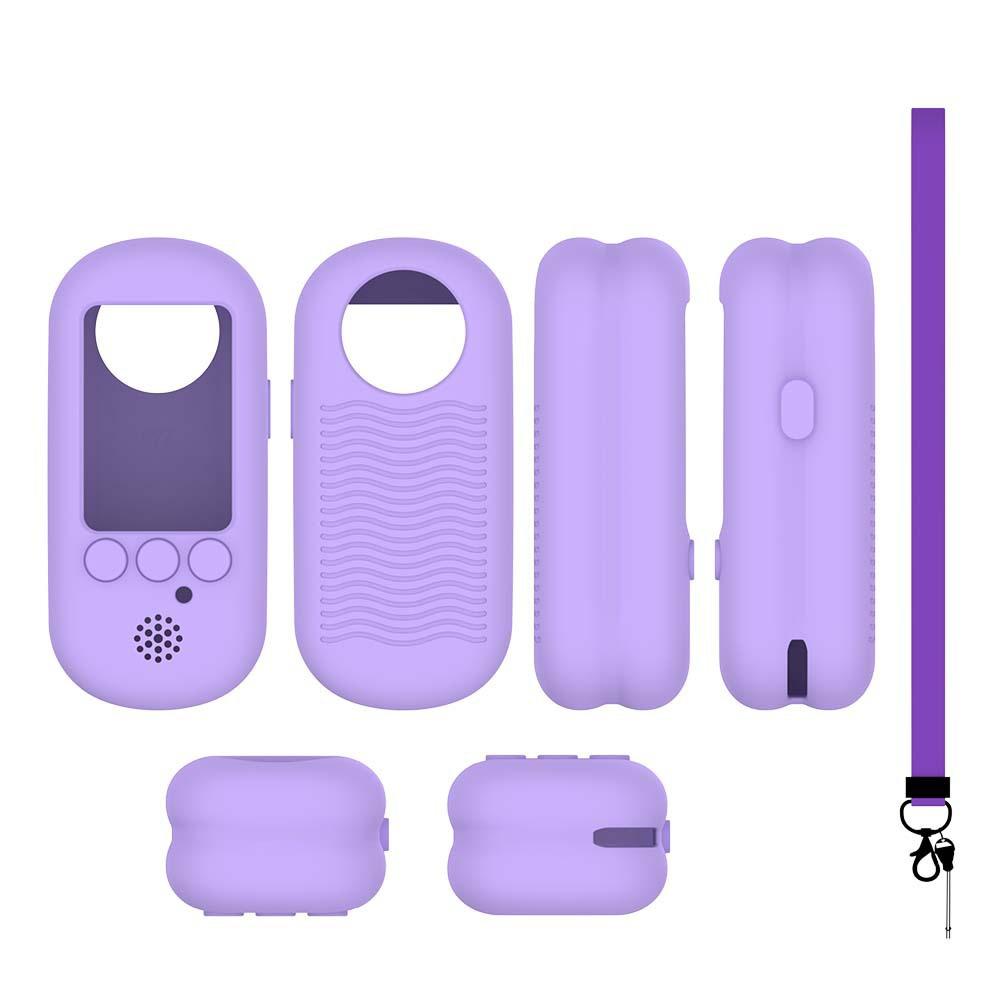 

Silicone Camera Sleeve Case with Lanyard Soft Shell for Takara Tomy Funshot Outdoor фіолетовий