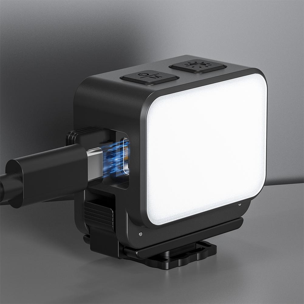 LED Magnetic Camera Light Rechargeable Adjustable Magnetic Beauty Lighting Mini Vlogging Selfie Light Action Camera Accessories