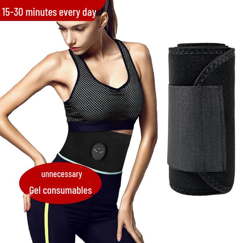 EMS Pulsmassage Hüftgurt: Intelligenter ABS Muskelstimulator & Elektrischer Bauchtrainer.