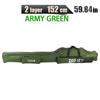 JOSBY 182CM-60CM Retractable Foldable Portable Waterproof Multi-Layer 2 3 Layer Oxford Cloth Fishing Rod Gun Bag Box Convenient