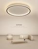 Sleek Round LED Ceiling Light - Modern Ultra-Thin for Bedroom, Living Room, Restaurant, or Study